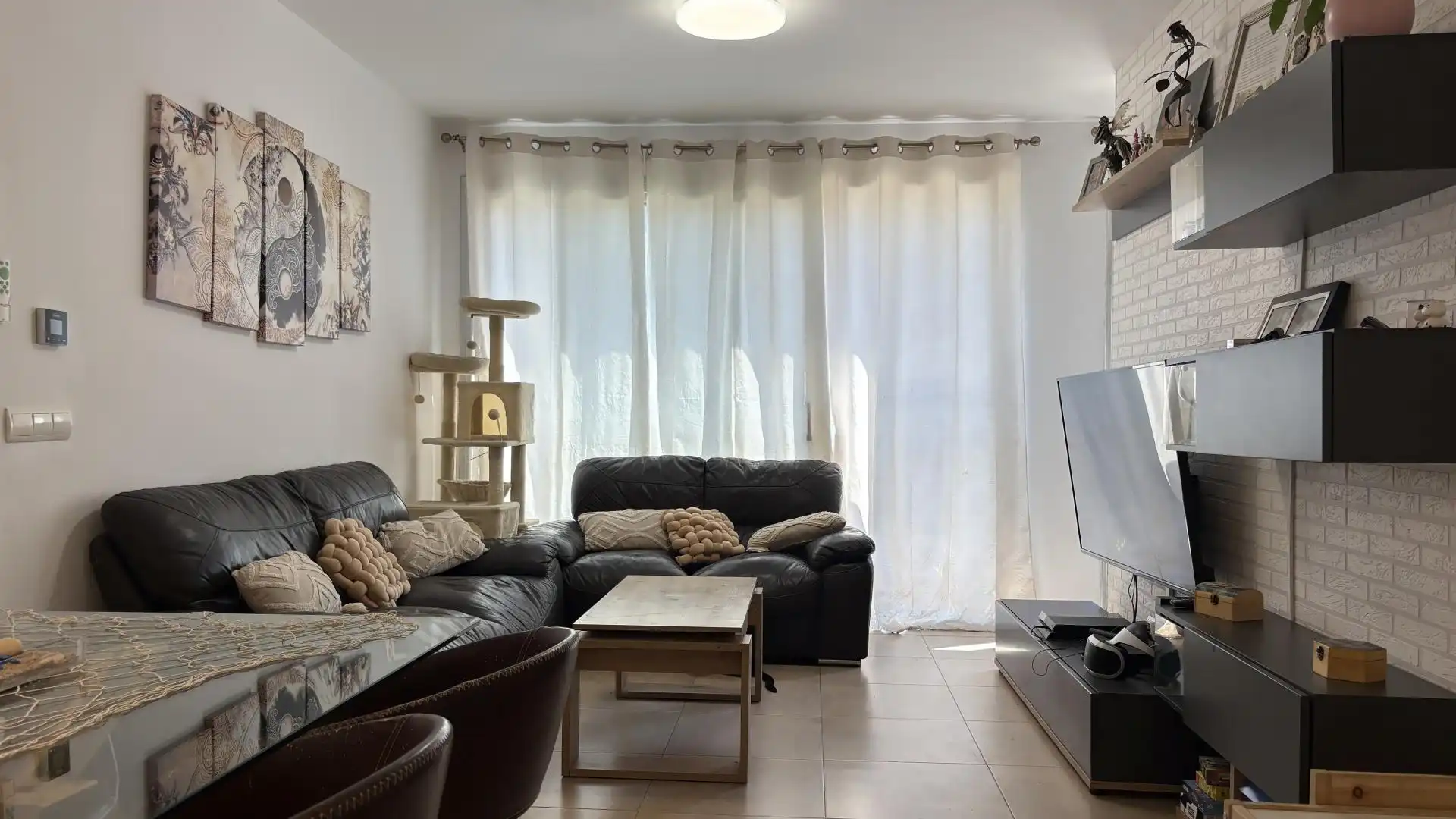 Sala de estar de Piso en venta en Blanes con Calefacción
