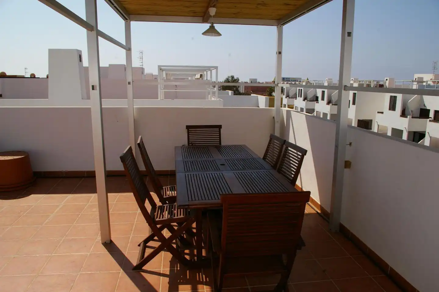Terrace of Flat for rent in Vera