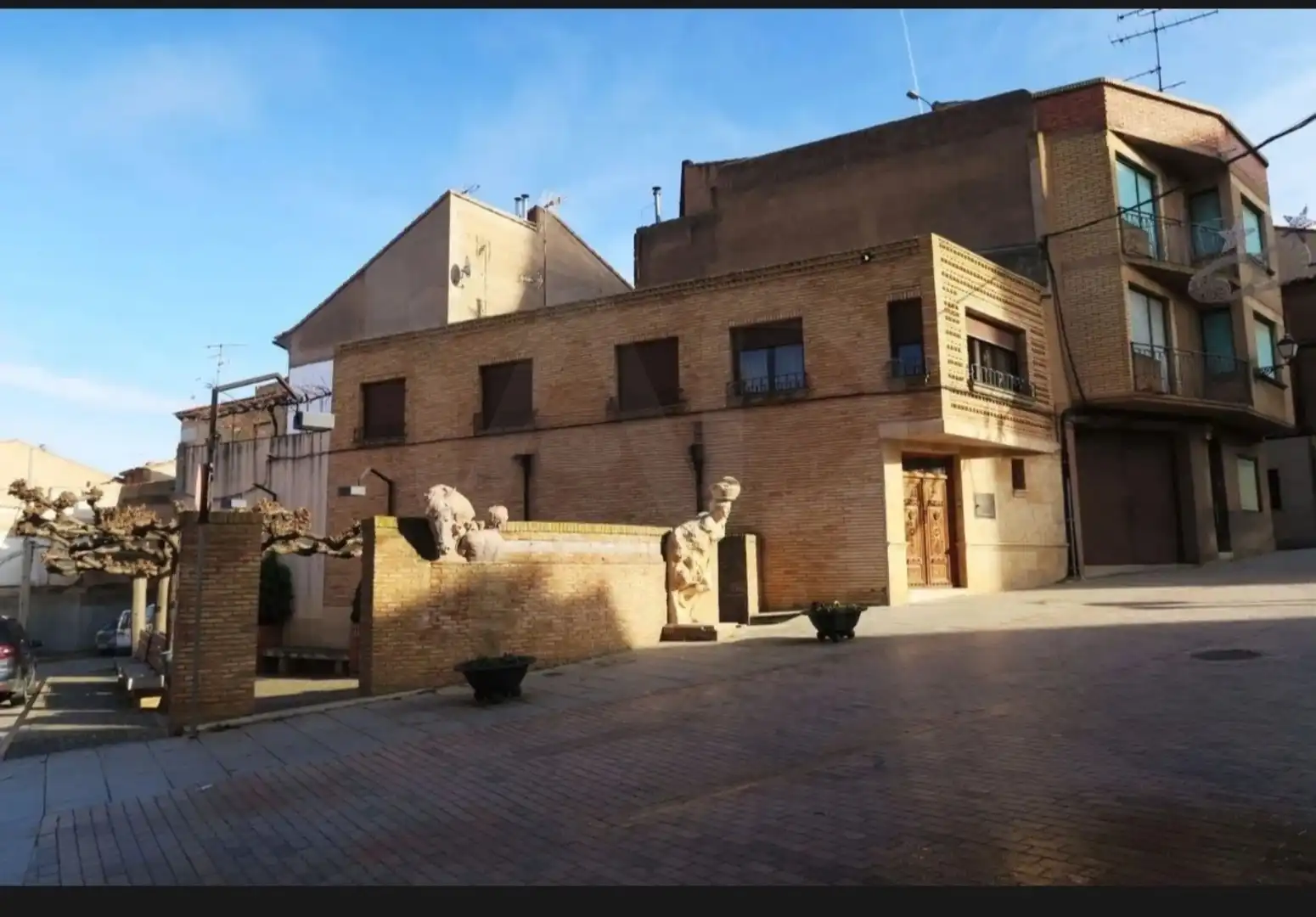 Vista exterior de Finca rústica en venta en Aldeanueva de Ebro con Calefacción y Terraza