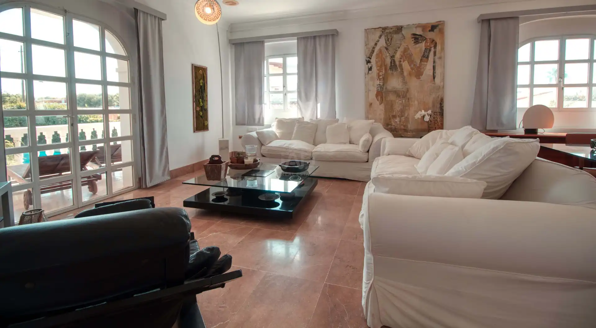 Sala de estar de Casa o chalet en venta en Torrevieja con Aire acondicionado, Calefacción y Terraza