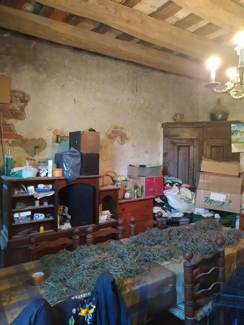 Sala de estar de Finca rústica en venta en Riells i Viabrea