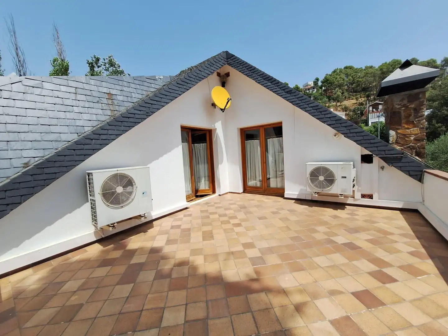 Terrassa de Casa o xalet en venda en Castellar del Vallès amb Aire condicionat, Calefacció i Jardí privat
