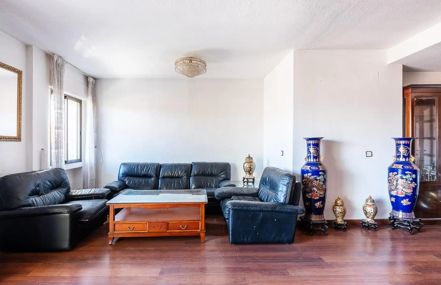 Sala de estar de Dúplex en venta en Collado Villalba con Calefacción, Jardín privado y Terraza