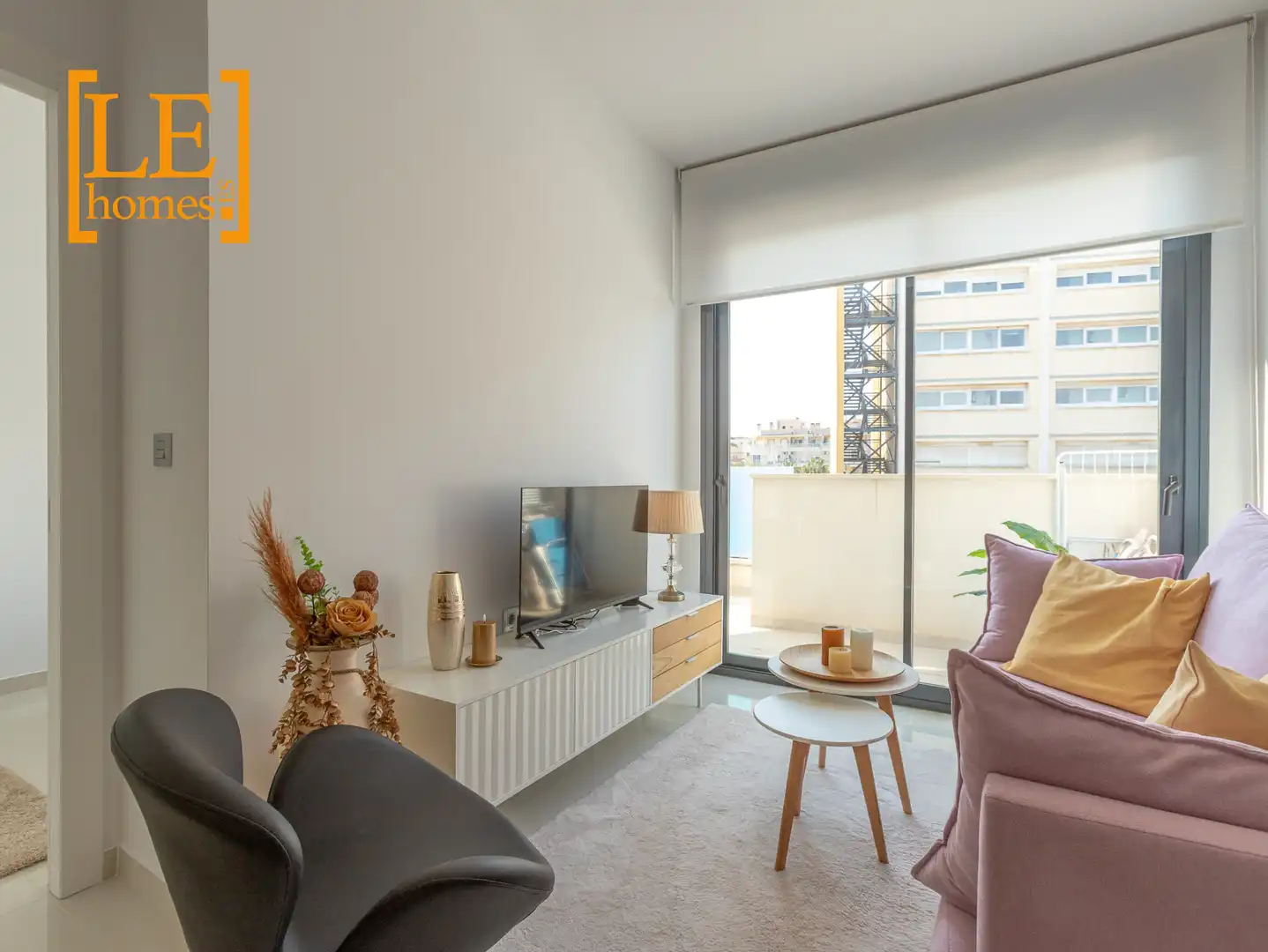 Sala de estar de Ático en venta en Torrevieja con Aire acondicionado, Terraza y Horno