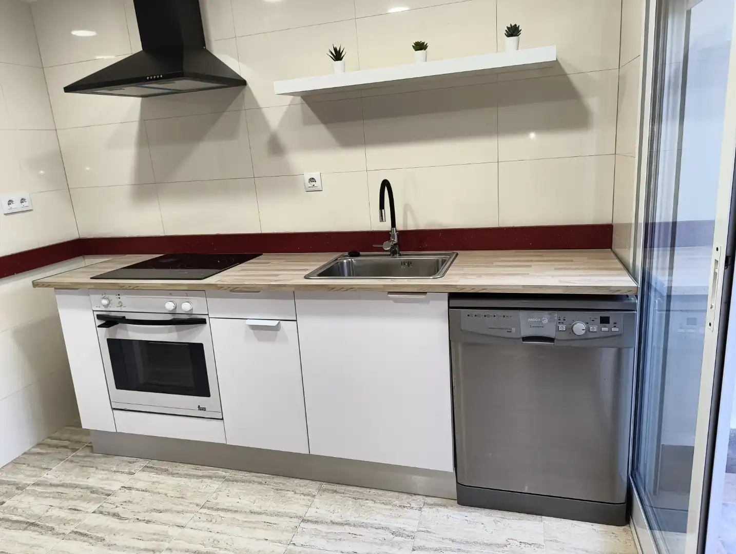 Kitchen of Flat for rent in La Unión ciudad