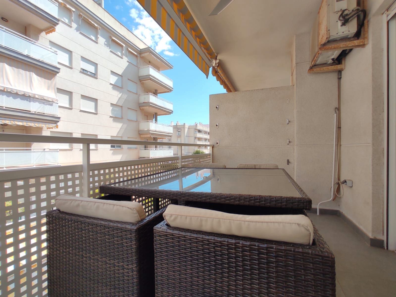 Terraza de Apartamento en venta en Canet d'En Berenguer con Aire acondicionado, Terraza y Amueblado