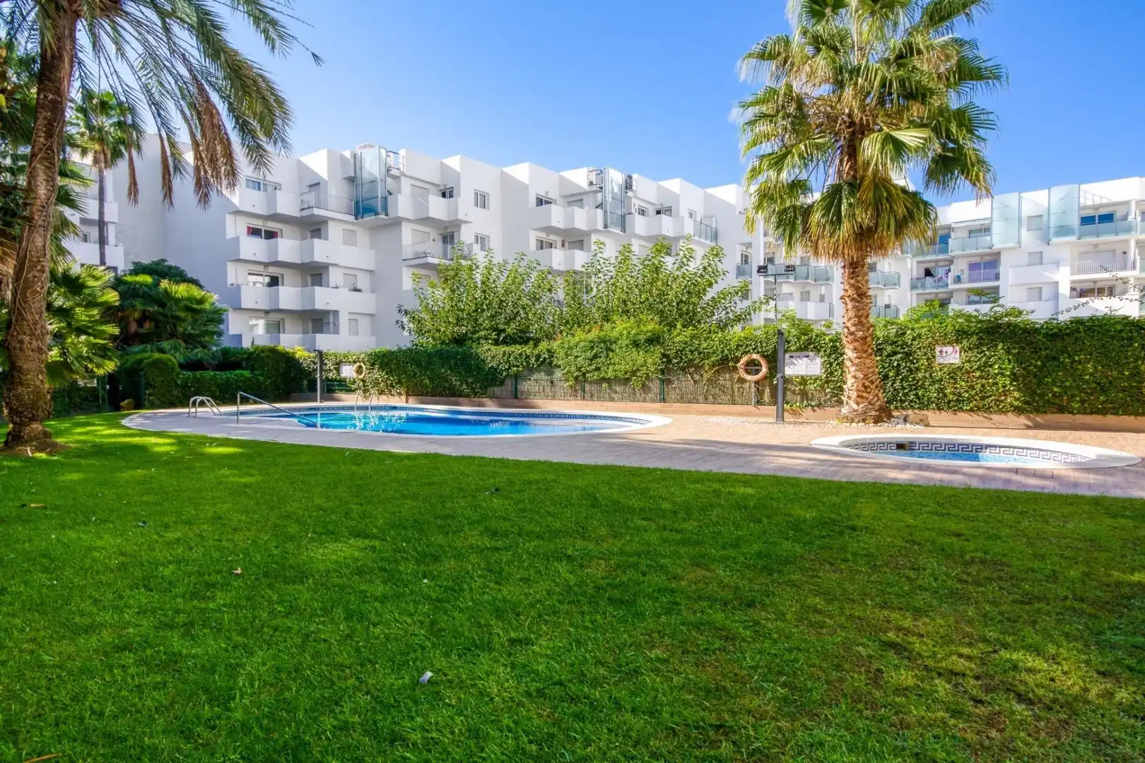 Swimming pool of Flat for sale in Roses  with Private garden and Community pool