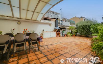 Terrasse von Einfamilien-Reihenhaus zum verkauf in Mataró mit Klimaanlage, Terrasse und Balkon