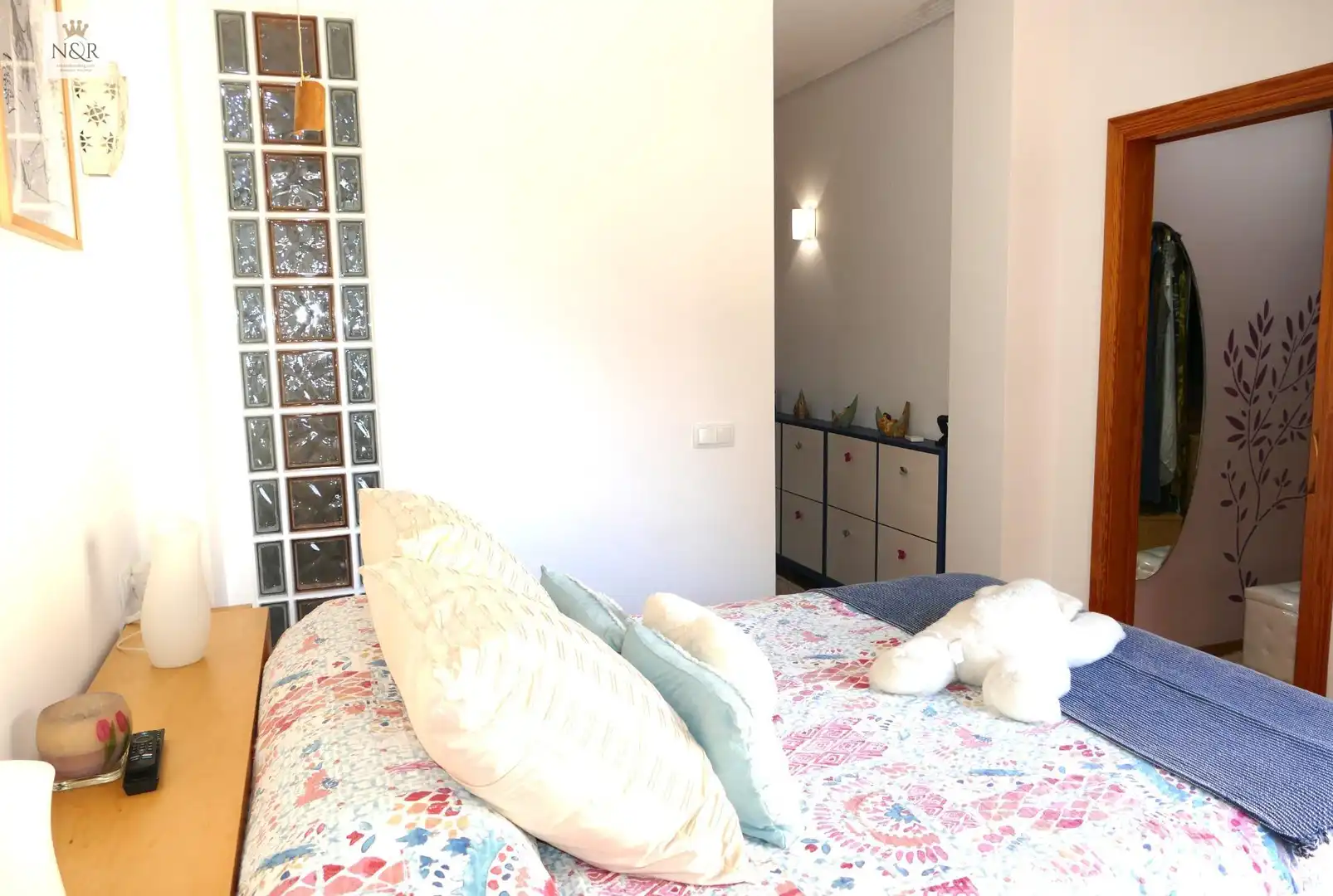 Bedroom of Flat for sale in Alaró  with Air Conditioner, Parquet flooring and Furnished