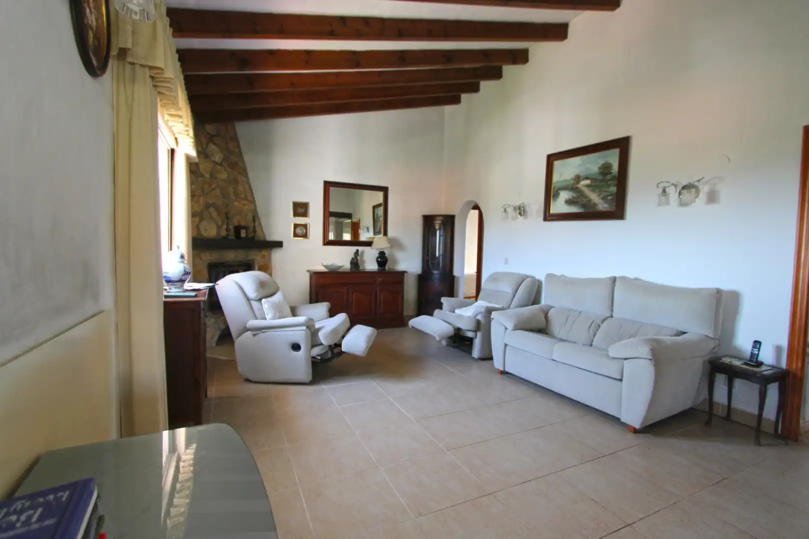 Sala de estar de Casa o chalet en venta en Orba con Jardín privado, Terraza y Trastero
