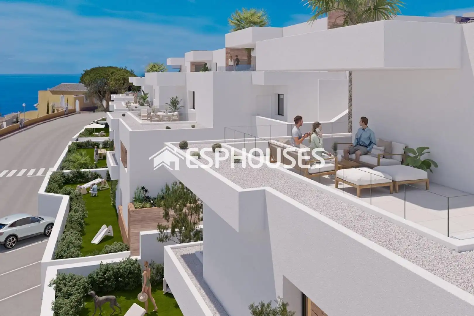 Erdgeschosswohnung mit Terrasse zum Verkauf in Cumbre del Sol, imagen 21