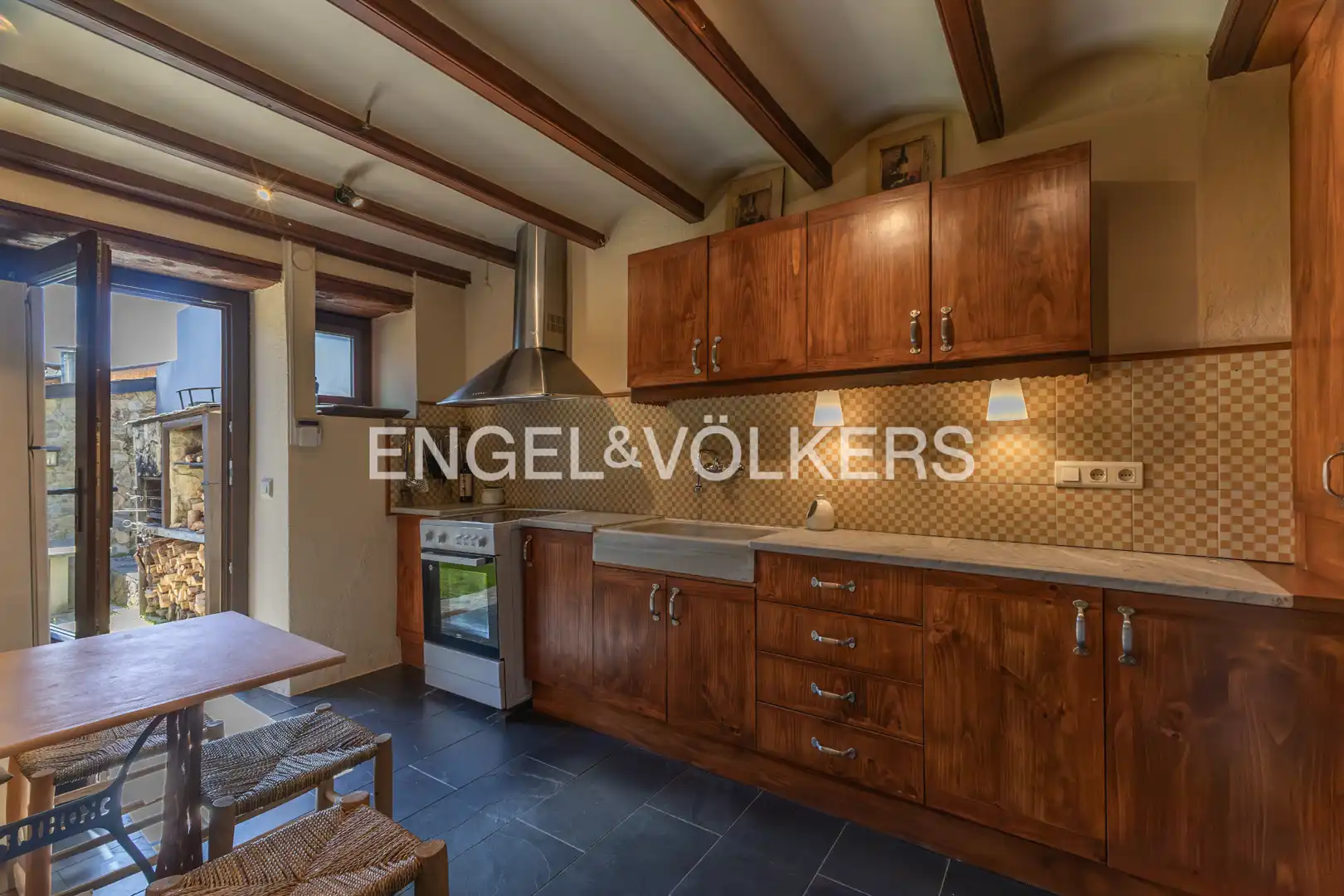 Cocina de Casa o chalet en venta en Bolvir con Calefacción, Jardín privado y Parquet