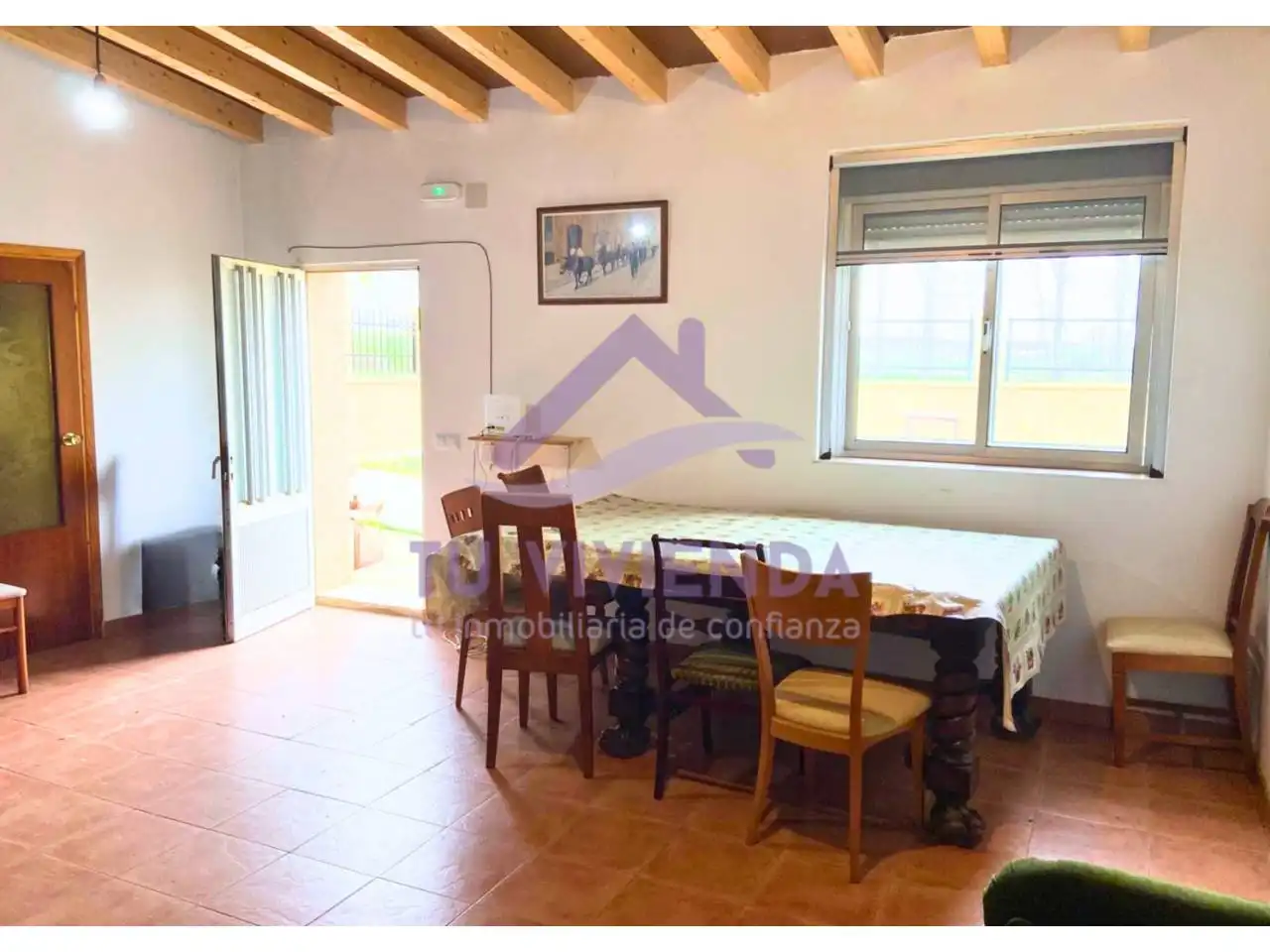 Jardín de Casa o chalet de alquiler en Saldaña con Jardín privado y Amueblado