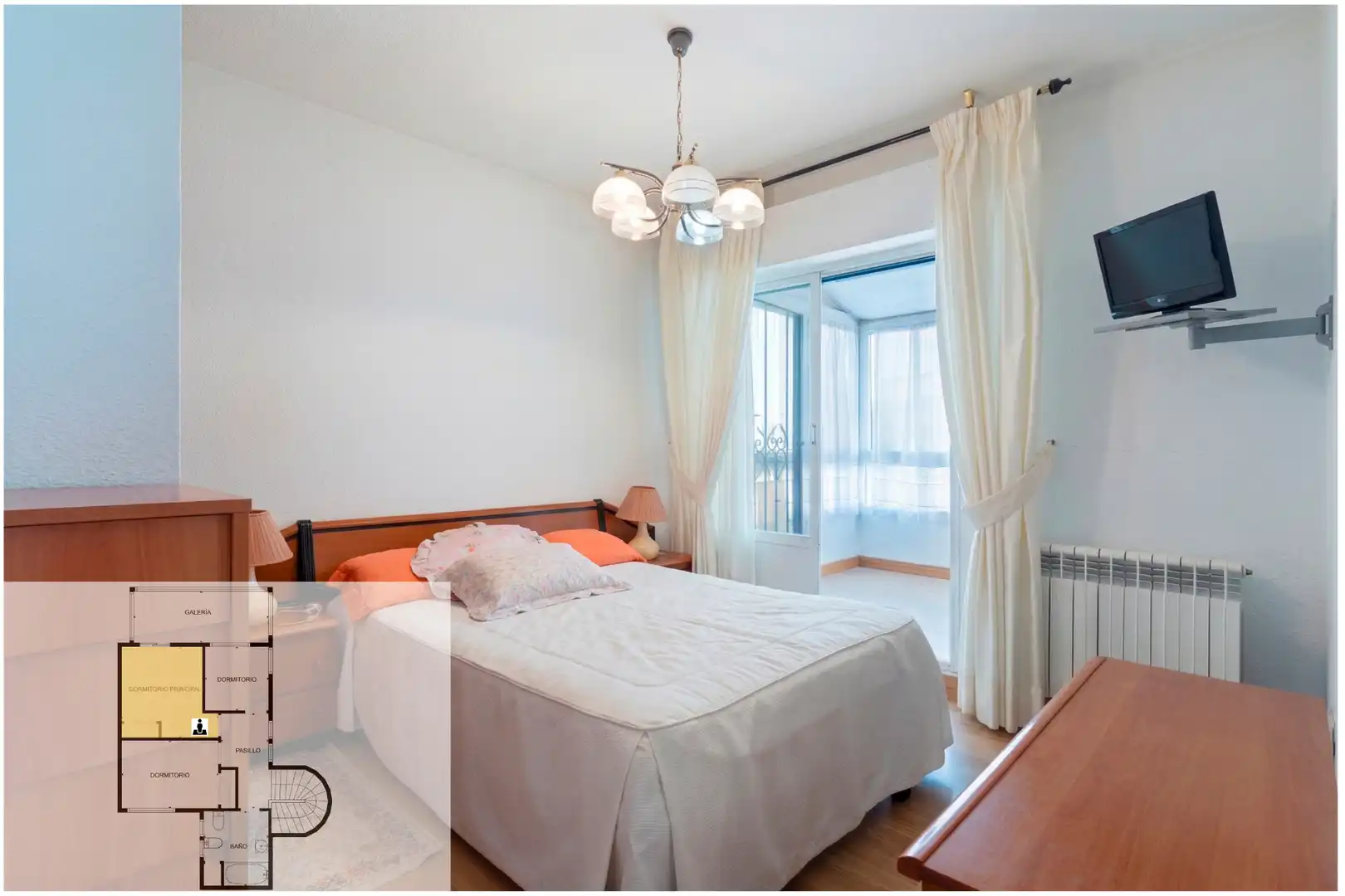 Bedroom of Houses for sale in Villanueva de Perales  with Heating, Private garden and Terrace