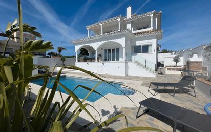 Exterior view of House or chalet for sale in Manilva  with Air Conditioner, Private garden and Furnished