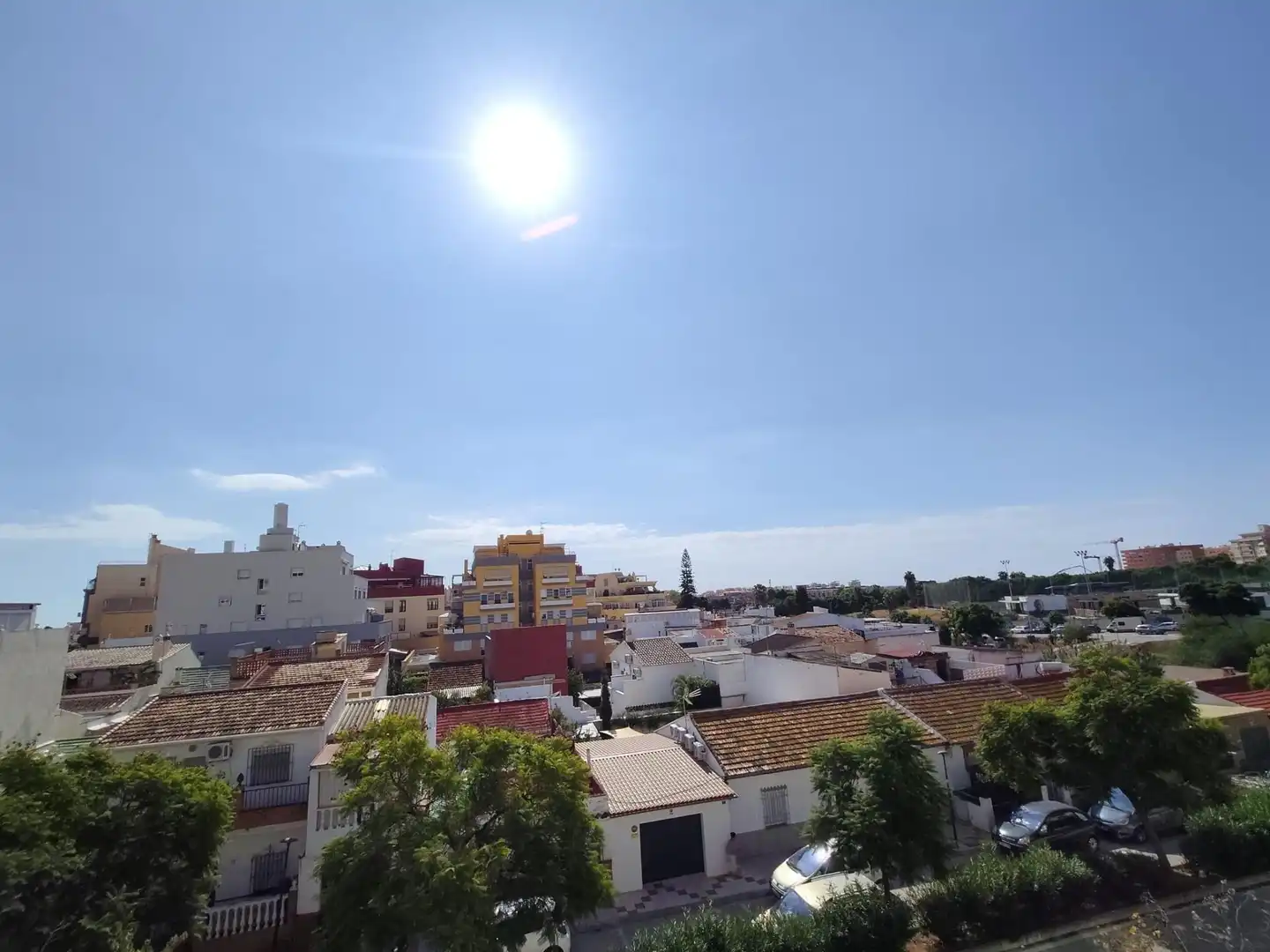 Vista exterior de Piso en venta en Cruz de Humilladero
