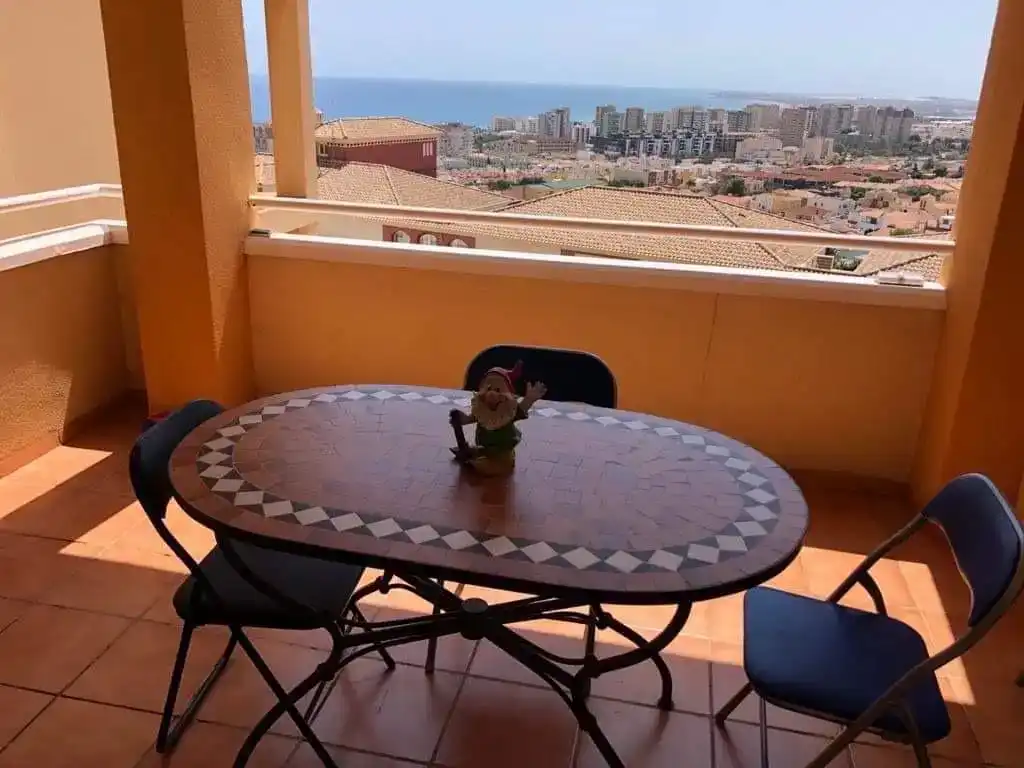 Terrace of Flat for rent in Aguadulce