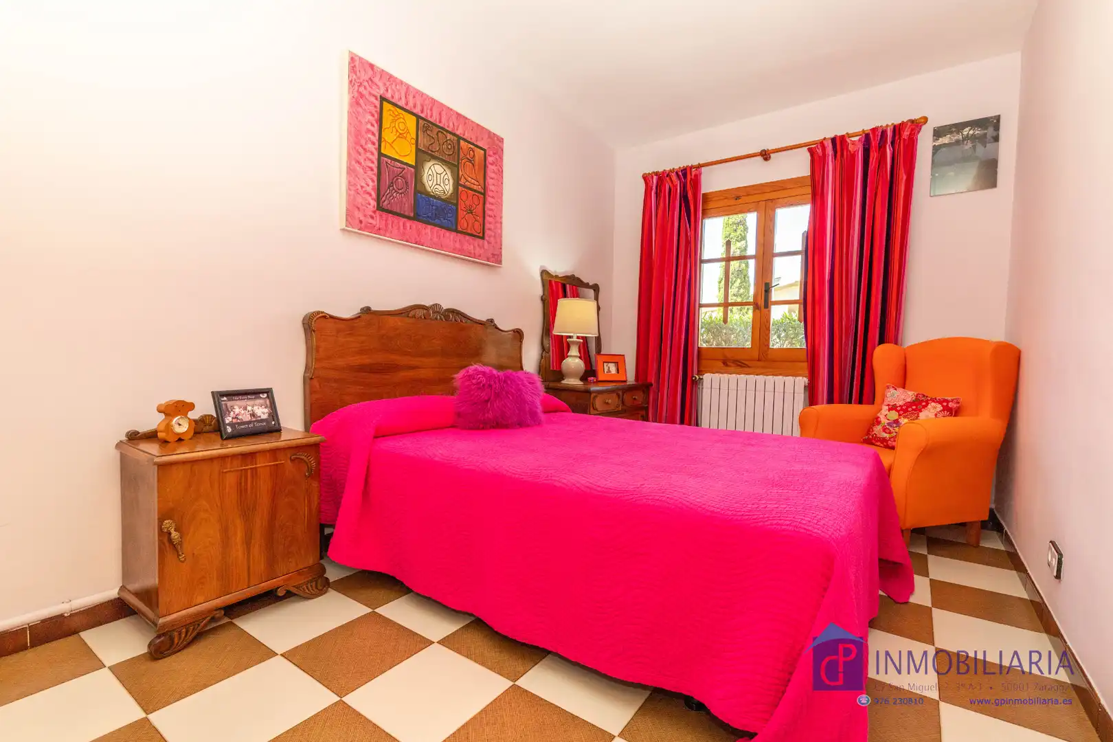 Habitación de Casa o chalet en venta en Quinto con Aire acondicionado, Calefacción y Jardín privado