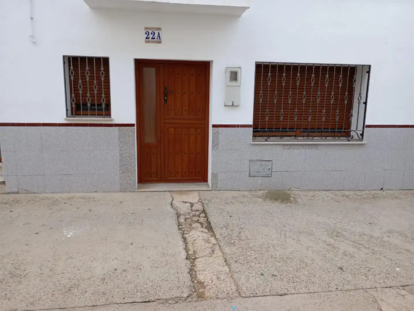 Vista exterior de Planta baixa en venda en Ceclavín amb Traster, Moblat i Forn