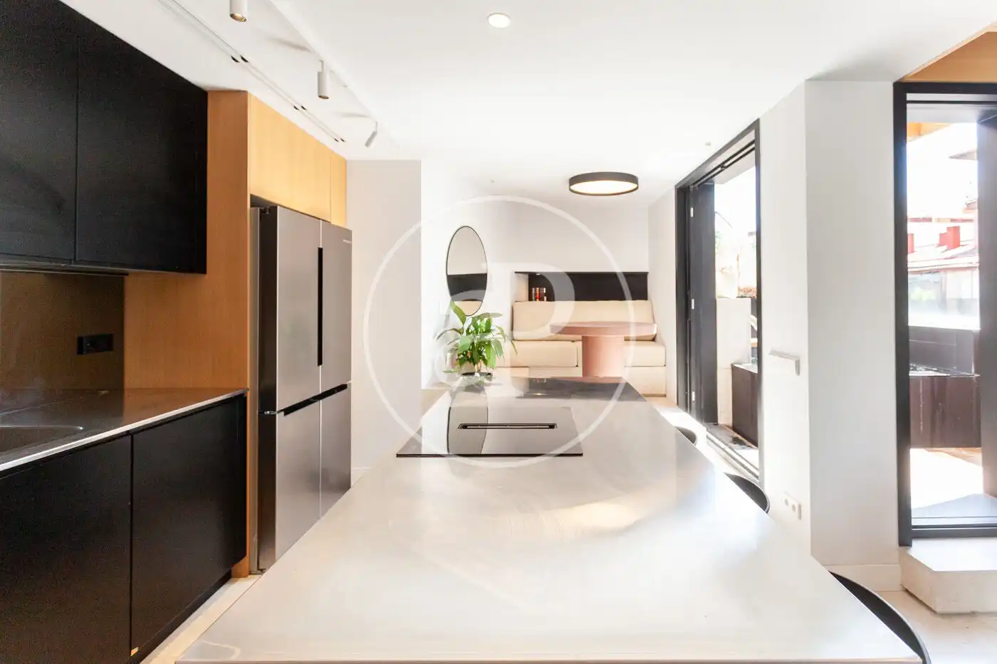 Kitchen of Flat for sale in Madrid  with Air Conditioner, Heating and Terrace