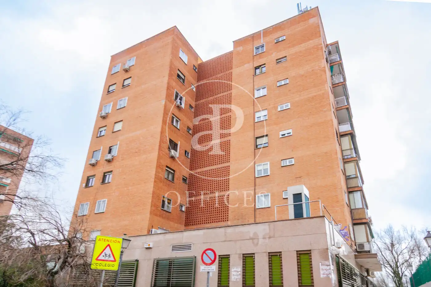 Vista exterior de Oficina de lloguer en Madrid amb Aire condicionat i Calefacció