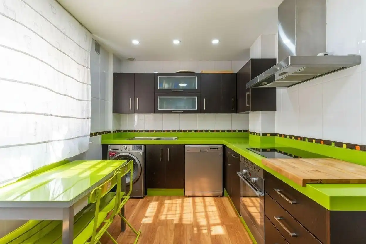 Küche von Wohnung zum Verkauf in Las Torres de Cotillas mit Klimaanlage, Heizung und Parkett