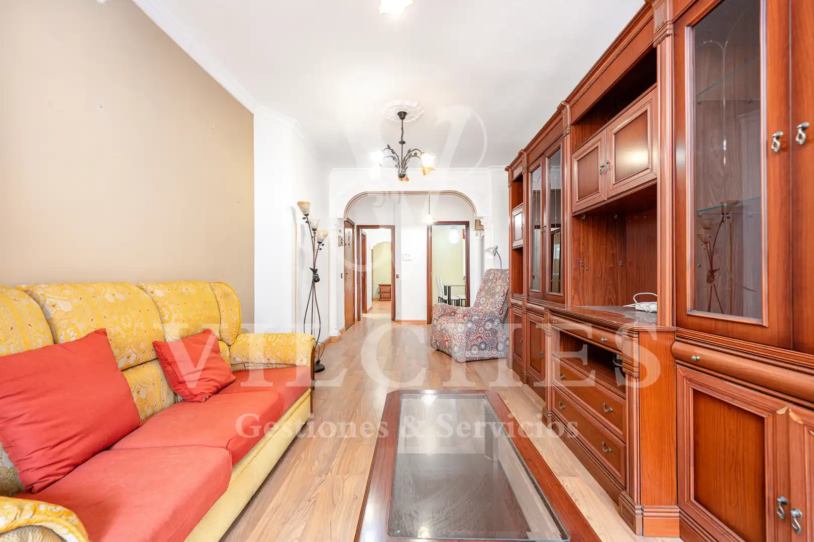 Sala de estar de Piso en venta en Las Palmas de Gran Canaria