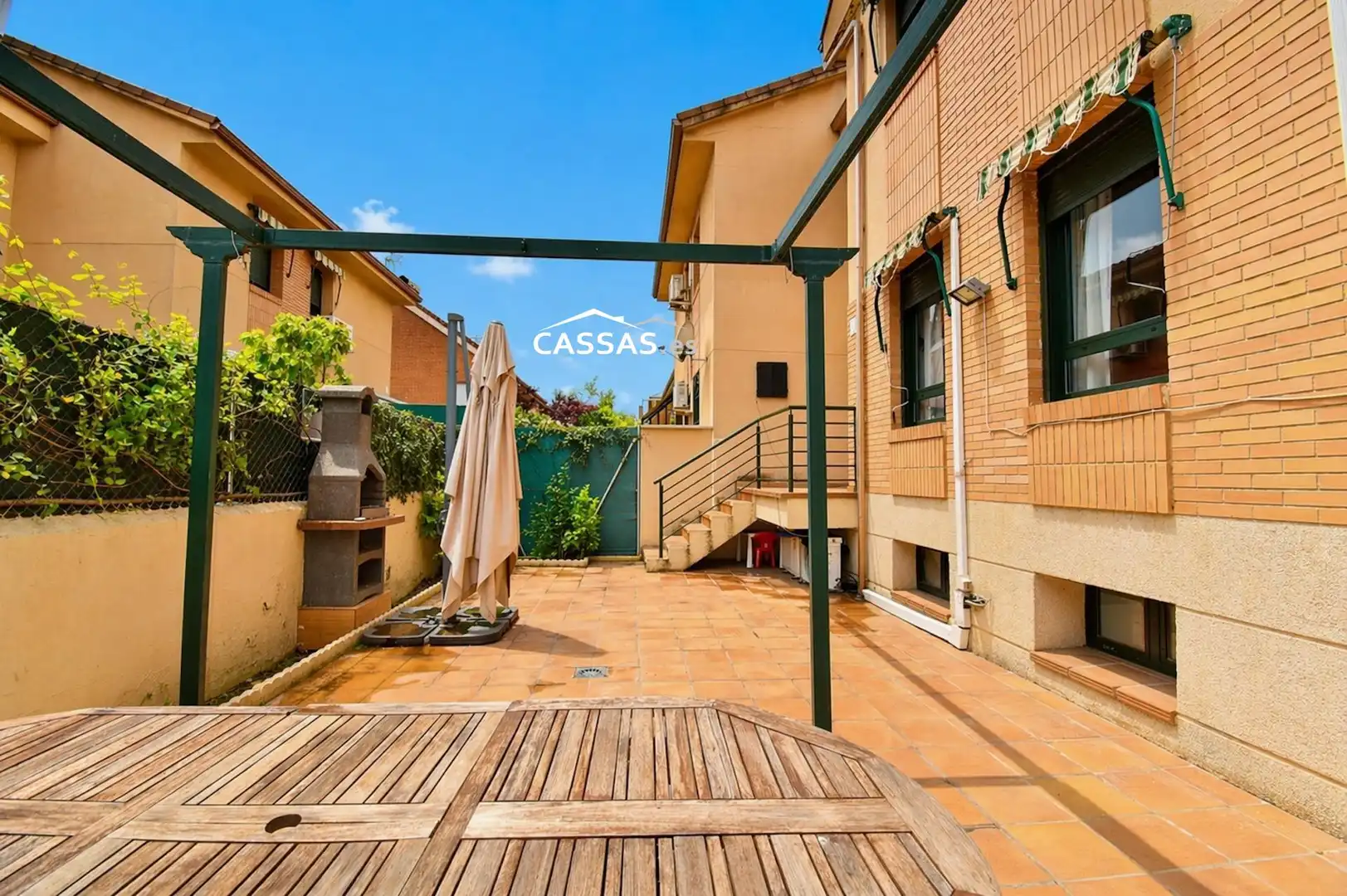 Terrace of Detached homes for sale in Torrejón de Ardoz  with Air Conditioner, Heating and Private garden