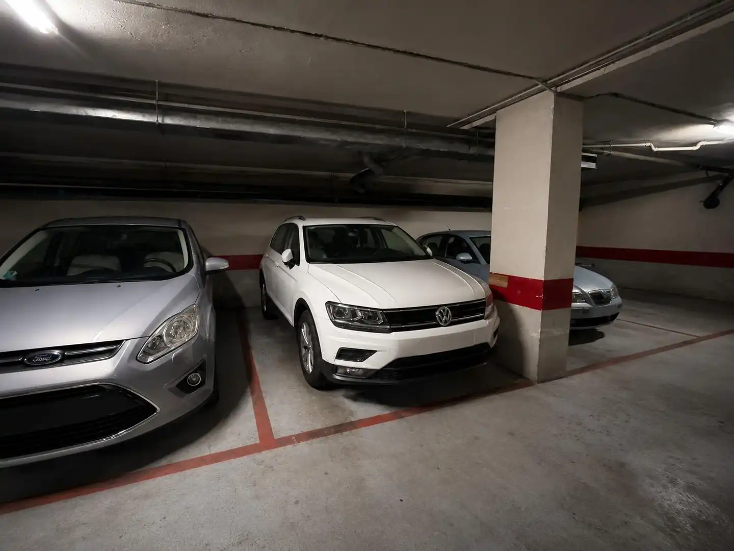 Parking of Flat for sale in Valencia  with Air Conditioner, Terrace and Furnished