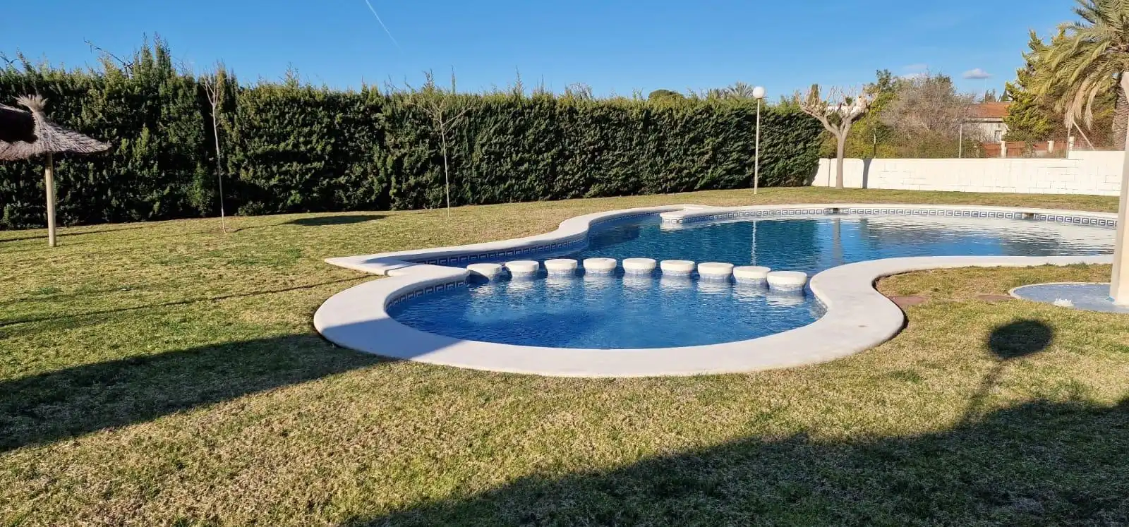 Swimming pool of Detached homes for rent in Sant Joan d'Alacant  with Air Conditioner, Heating and Private garden
