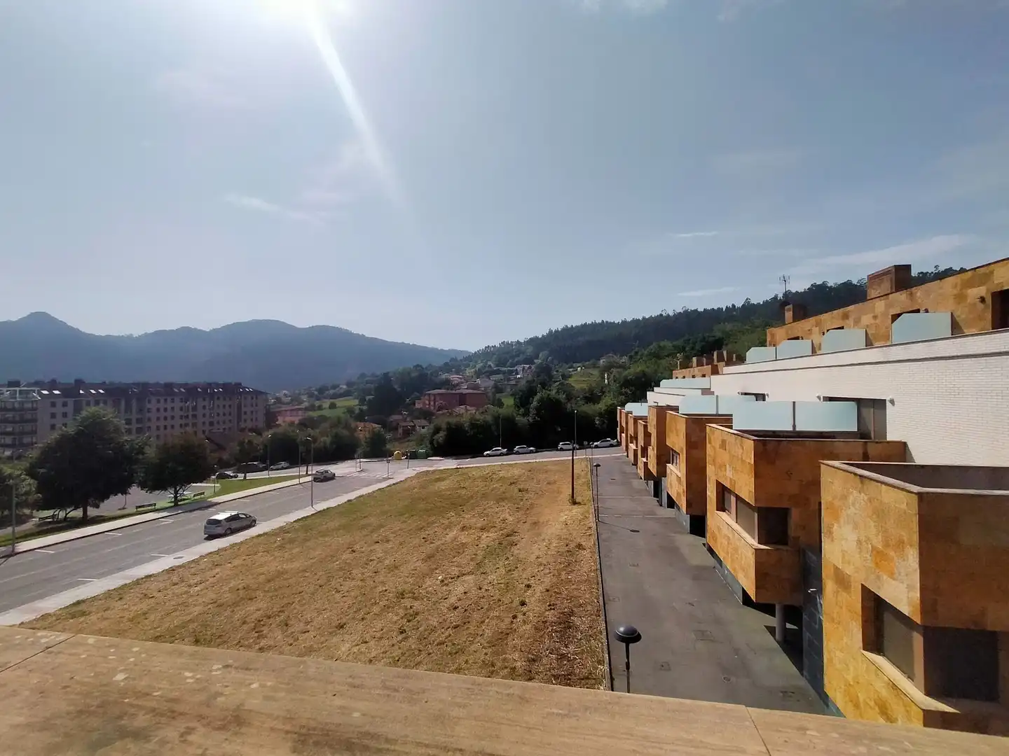 Exterior view of Flat for sale in Pravia  with Heating, Terrace and Furnished