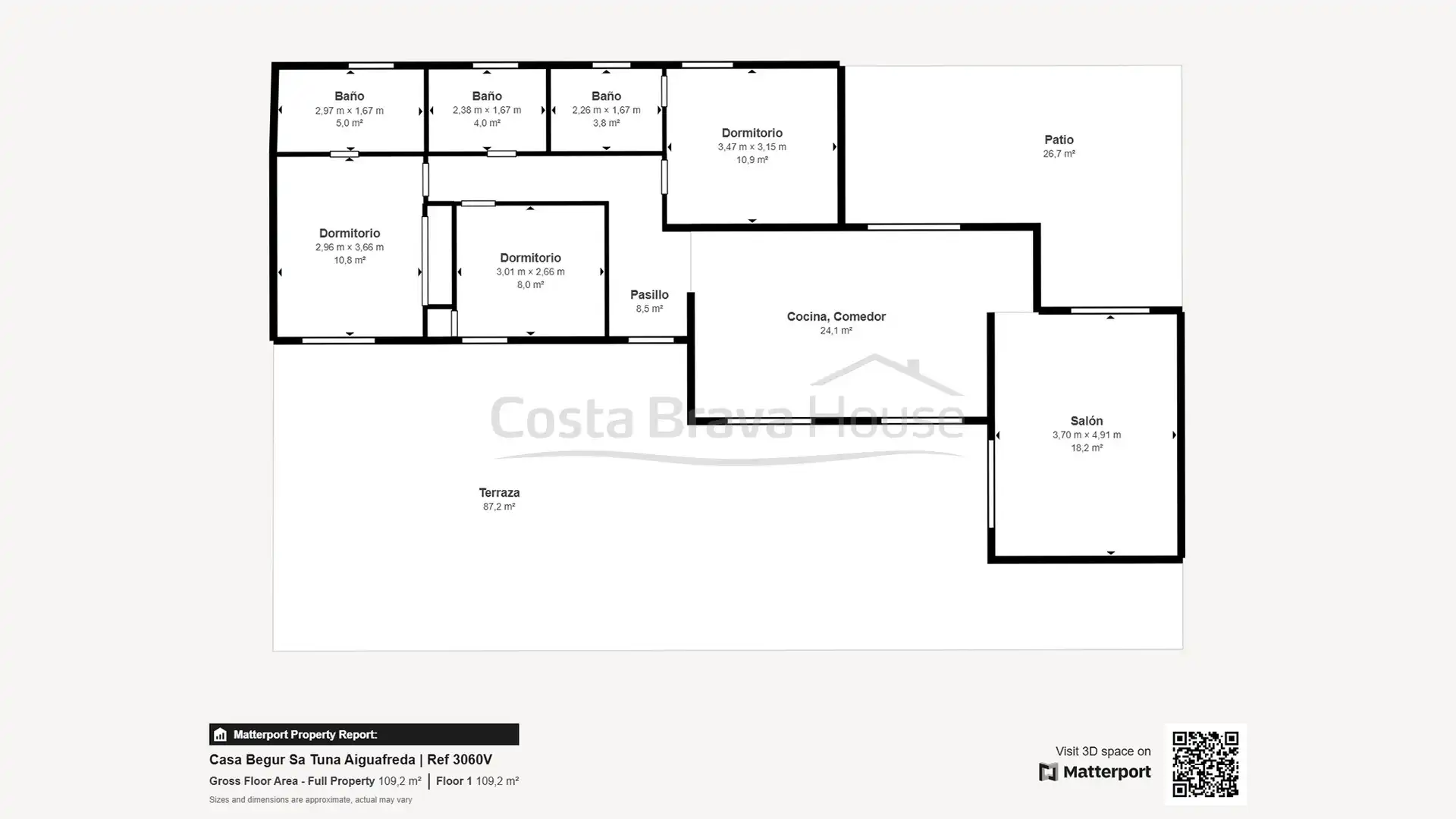 Casa adosada en venda a Carrer Medas, 41, Aiguafreda - Sa Tuna
