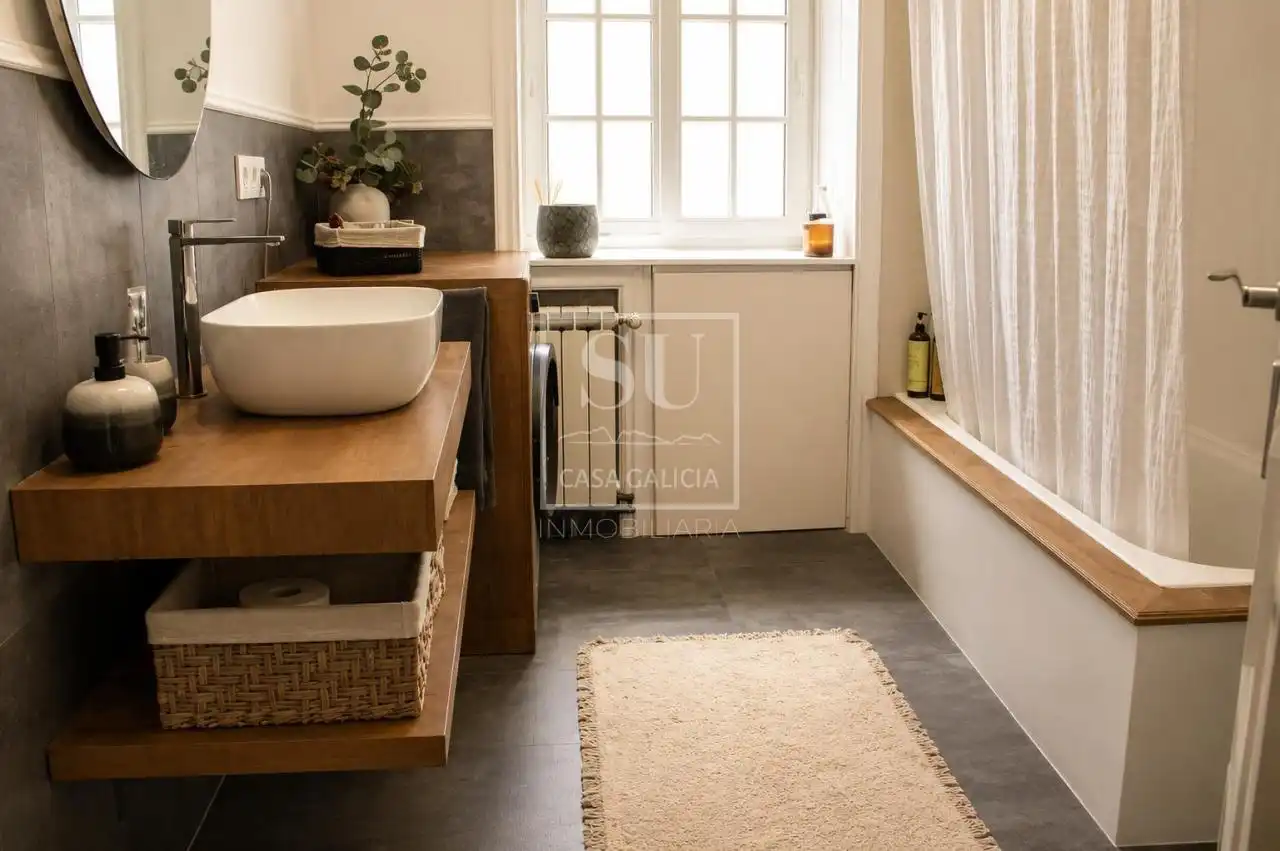 Baño de Casa o chalet en venta en Gondomar con Calefacción, Jardín privado y Trastero