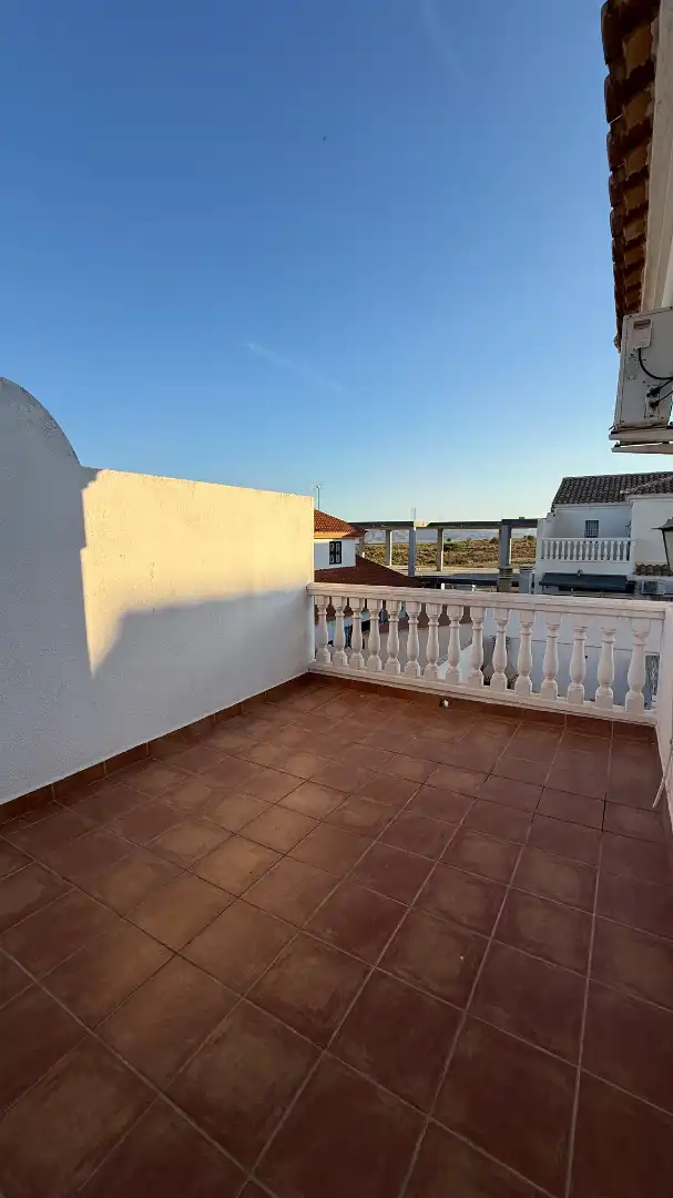 Terrassa de Casa adosada en venda en Lorca amb Aire condicionat, Calefacció i Jardí privat