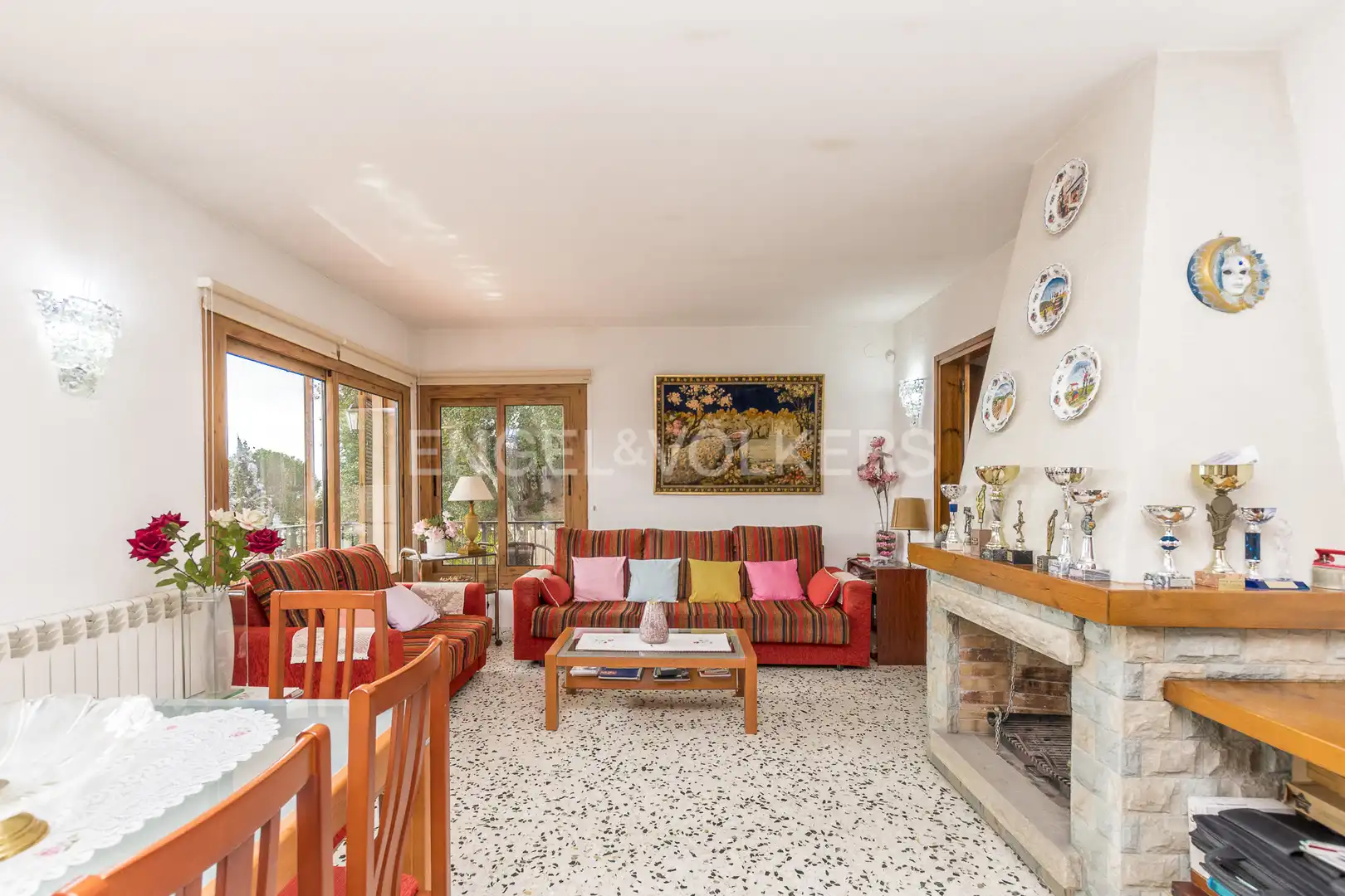 Sala de estar de Casa o chalet en venta en Arenys de Munt con Calefacción