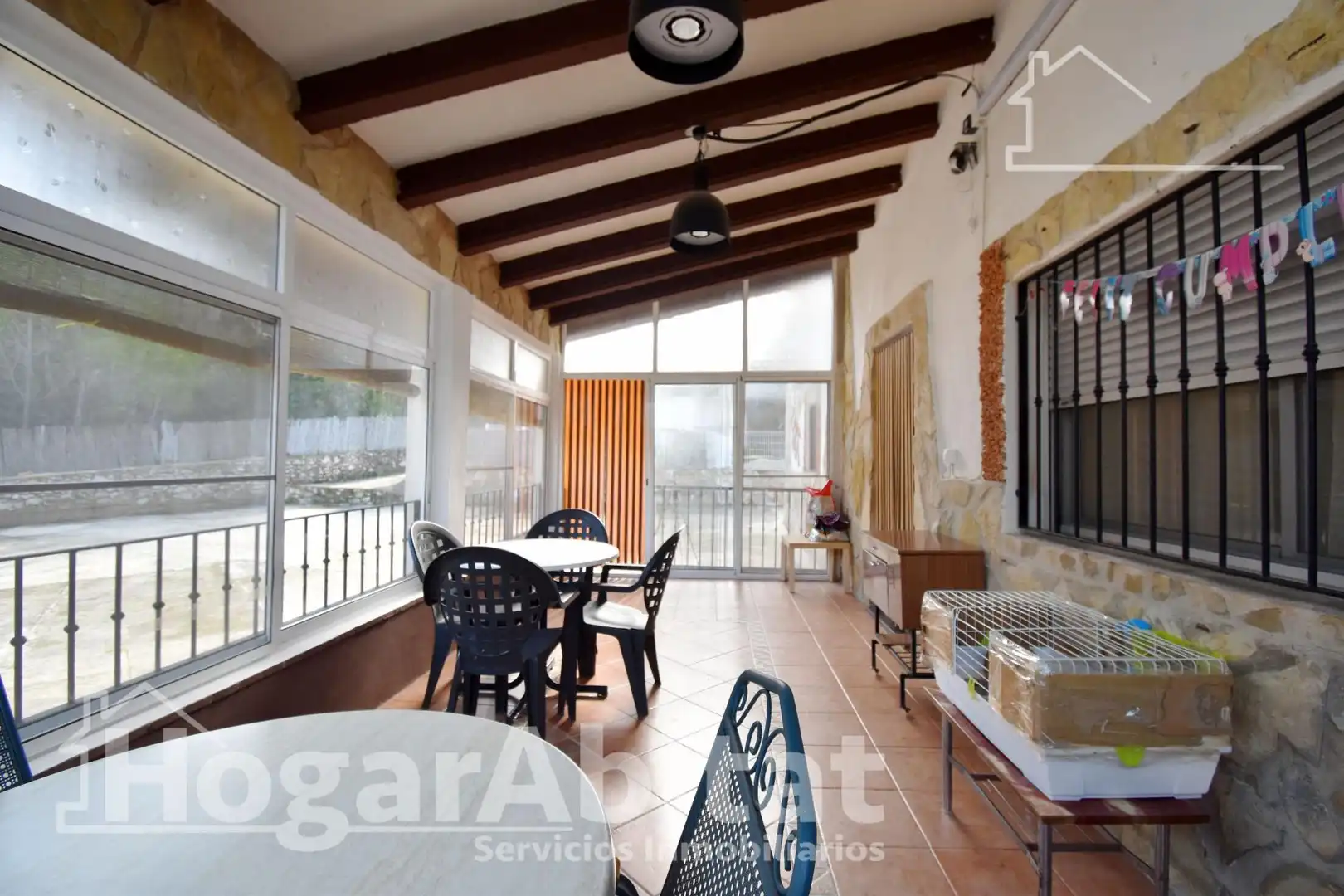 Jardín de Casa o chalet en venta en Simat de la Valldigna con Aire acondicionado, Calefacción y Jardín privado