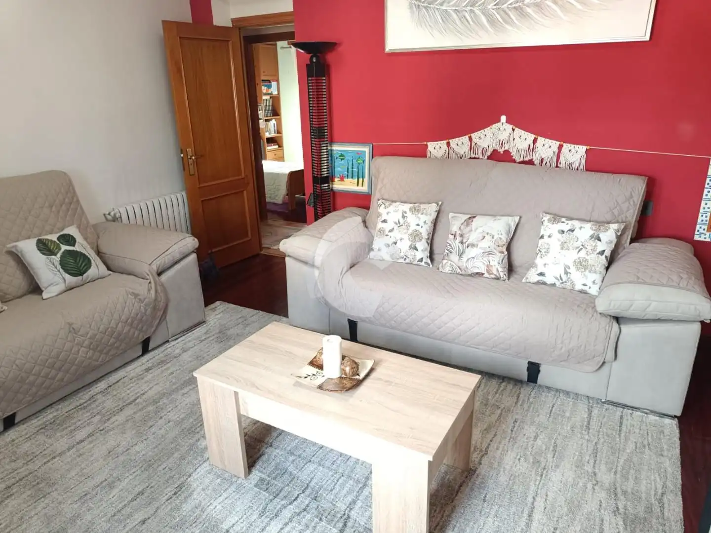 Living room of Detached homes for sale in Ourense Capital   with Heating and Balcony