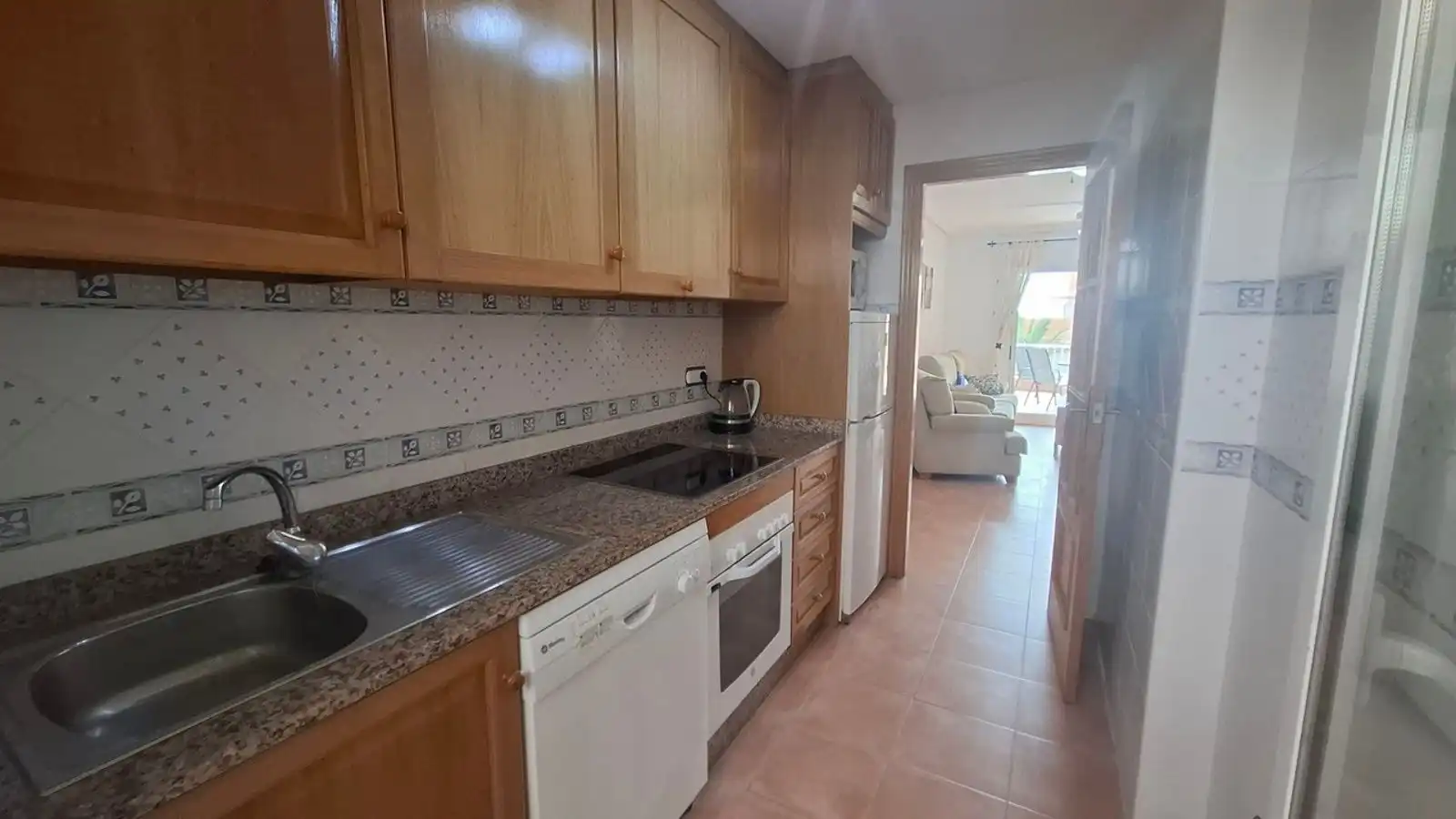 Cocina de Ático en venta en Mojácar con Aire acondicionado, Terraza y Piscina