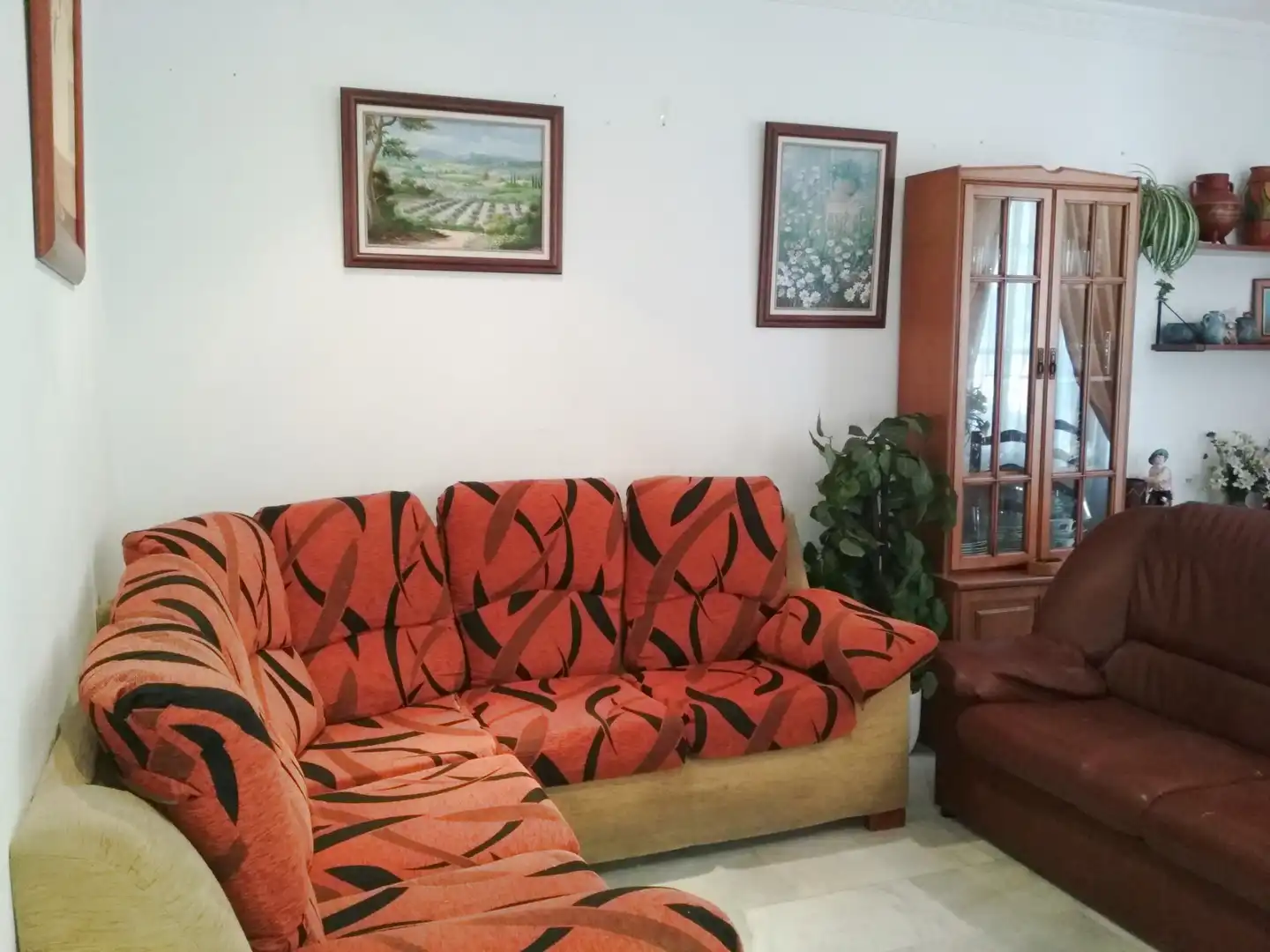 Sala de estar de Casa o chalet de alquiler en Sanlúcar de Barrameda con Aire acondicionado, Calefacción y Jardín privado
