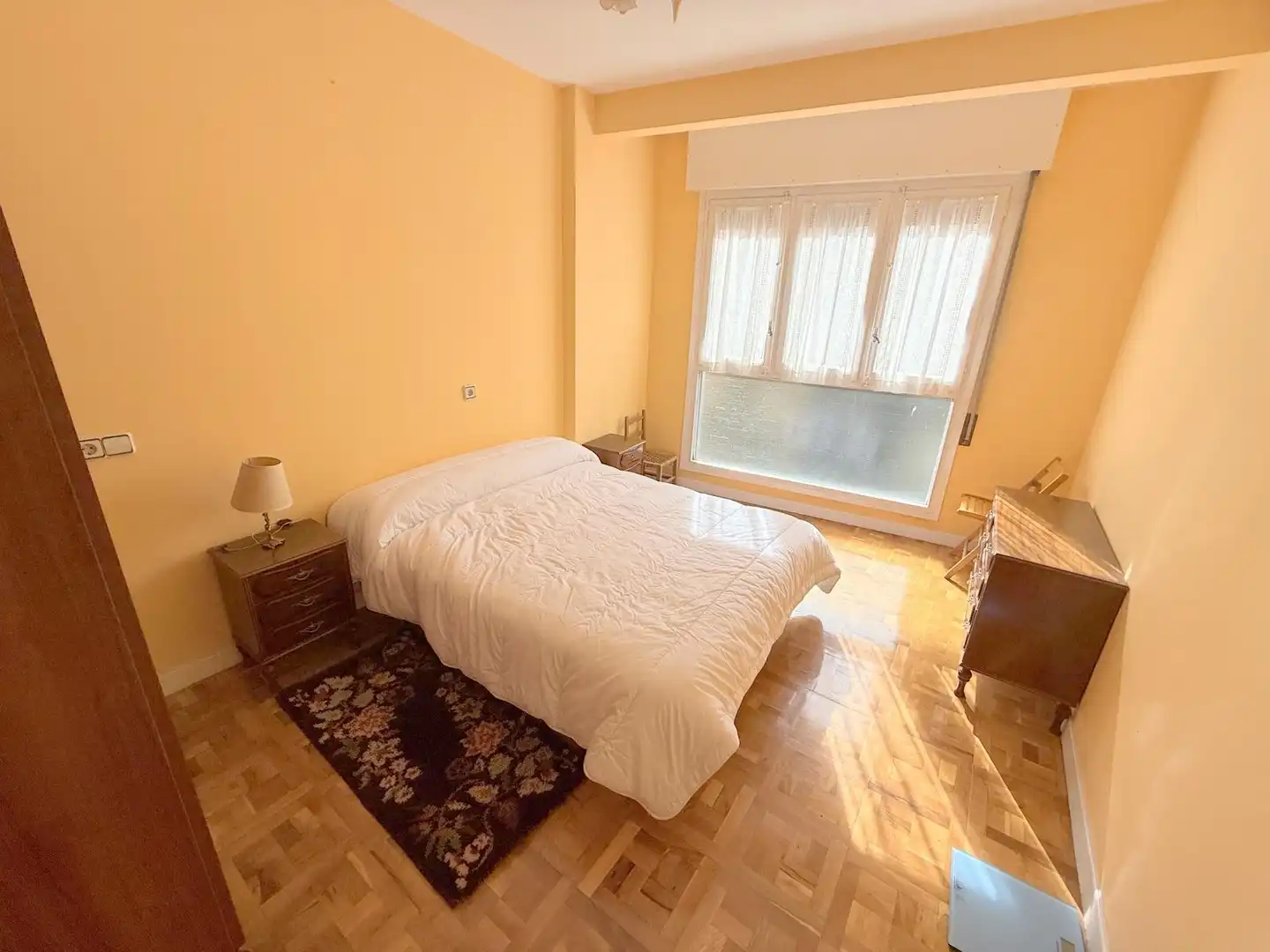 Bedroom of Flat for sale in Estella / Lizarra  with Heating, Parquet flooring and Balcony