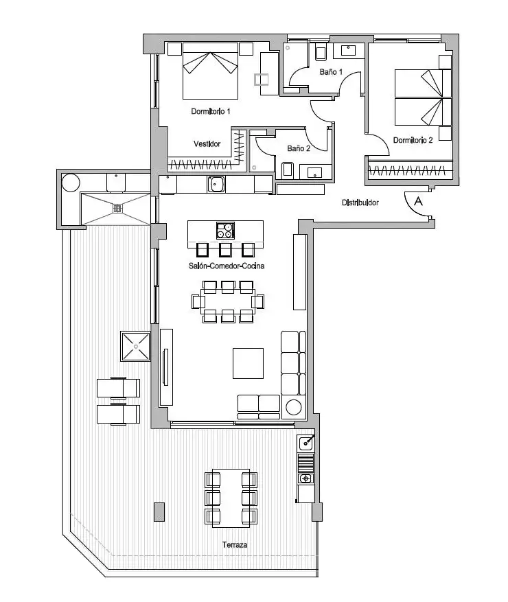 Apartment with pool for sale in El Higuerón, imagen 35