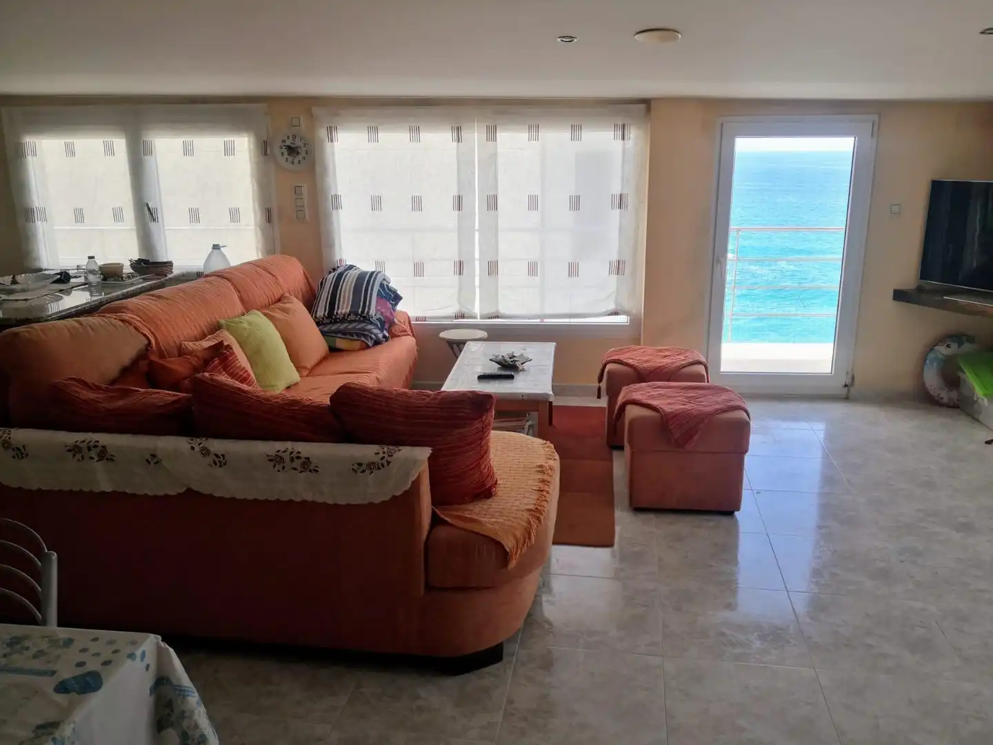 Sala d'estar de Casa o xalet en venda en Malpica de Bergantiños amb Terrassa