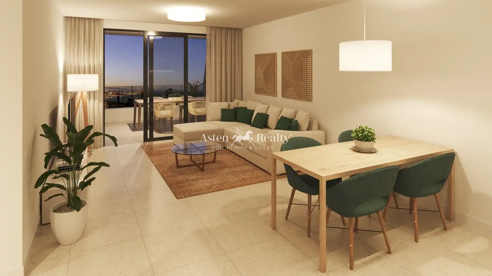 Sala d'estar de Apartament en venda en Adeje amb Aire condicionat, Terrassa i Traster