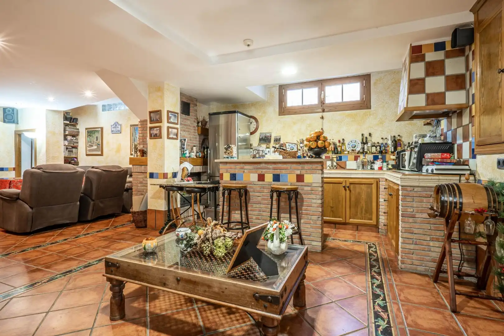 Cocina de Casa o chalet en venta en Granada con Aire acondicionado, Calefacción y Terraza