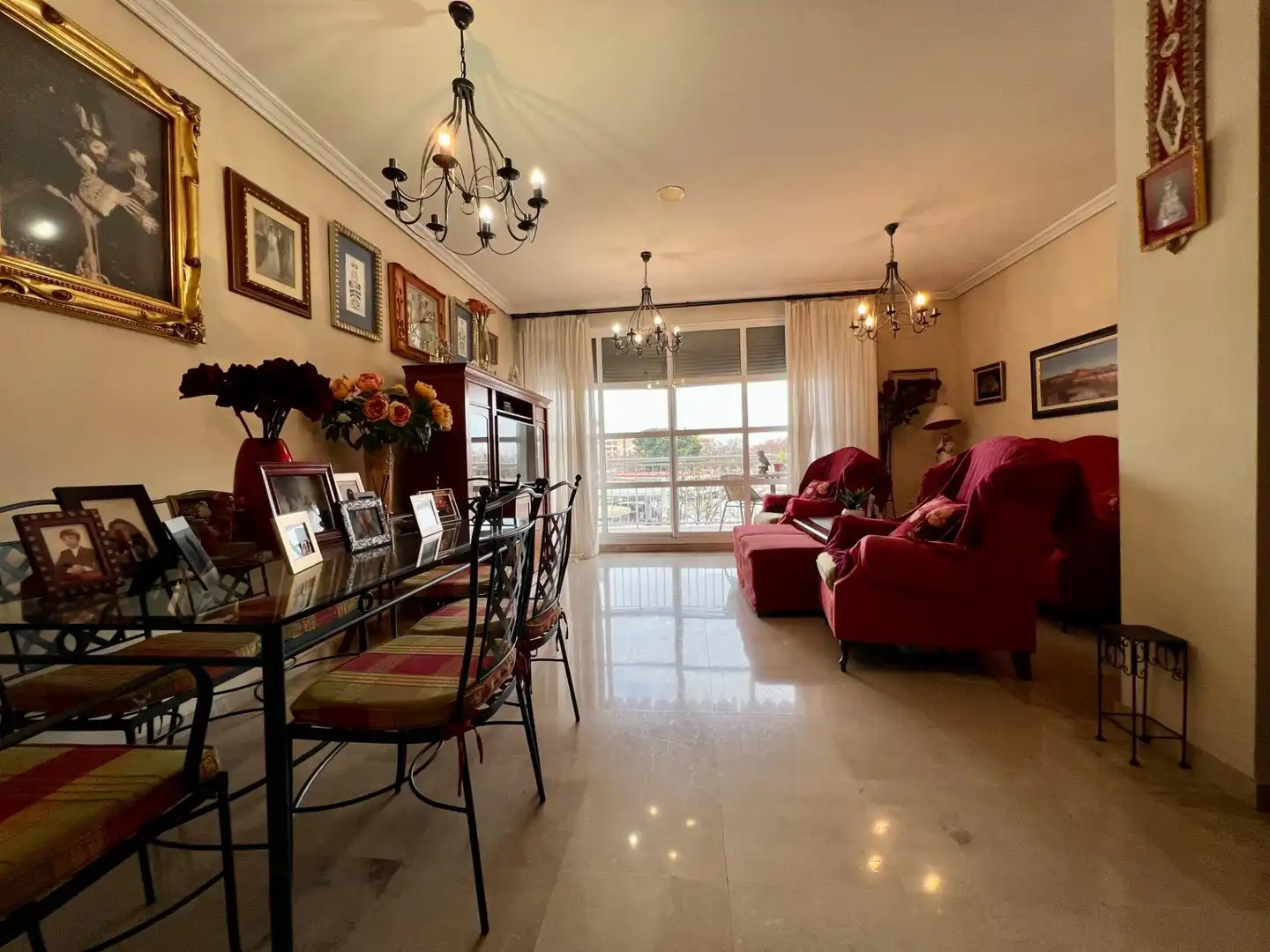 Living room of Flat for sale in  Córdoba Capital  with Air Conditioner, Private garden and Terrace