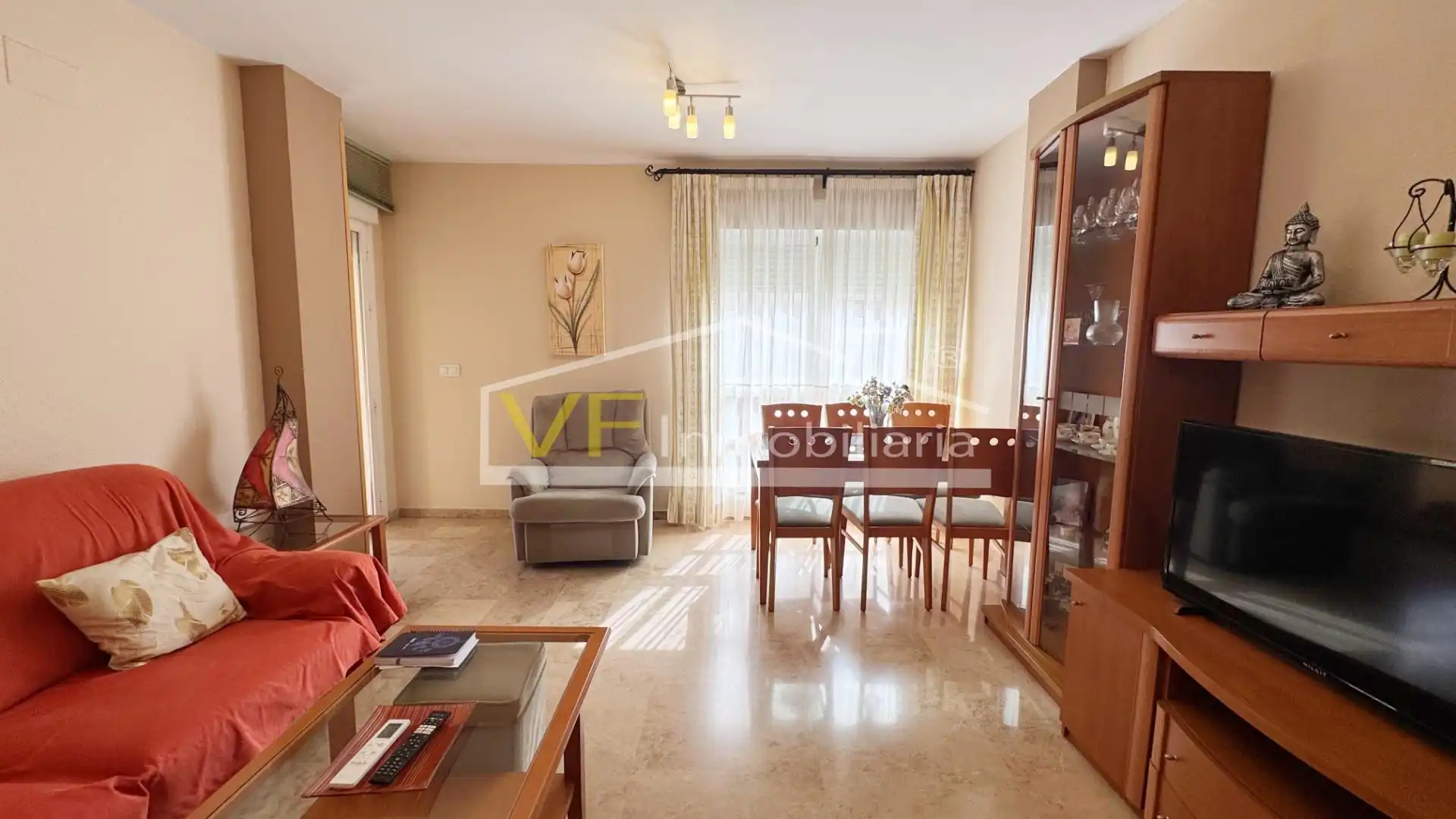 Sala de estar de Piso en venta en Málaga con Aire acondicionado, Jardín privado y Terraza