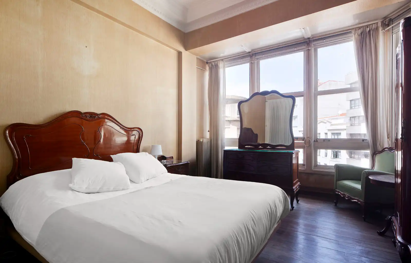 Bedroom of Flat for sale in A Coruña Capital 