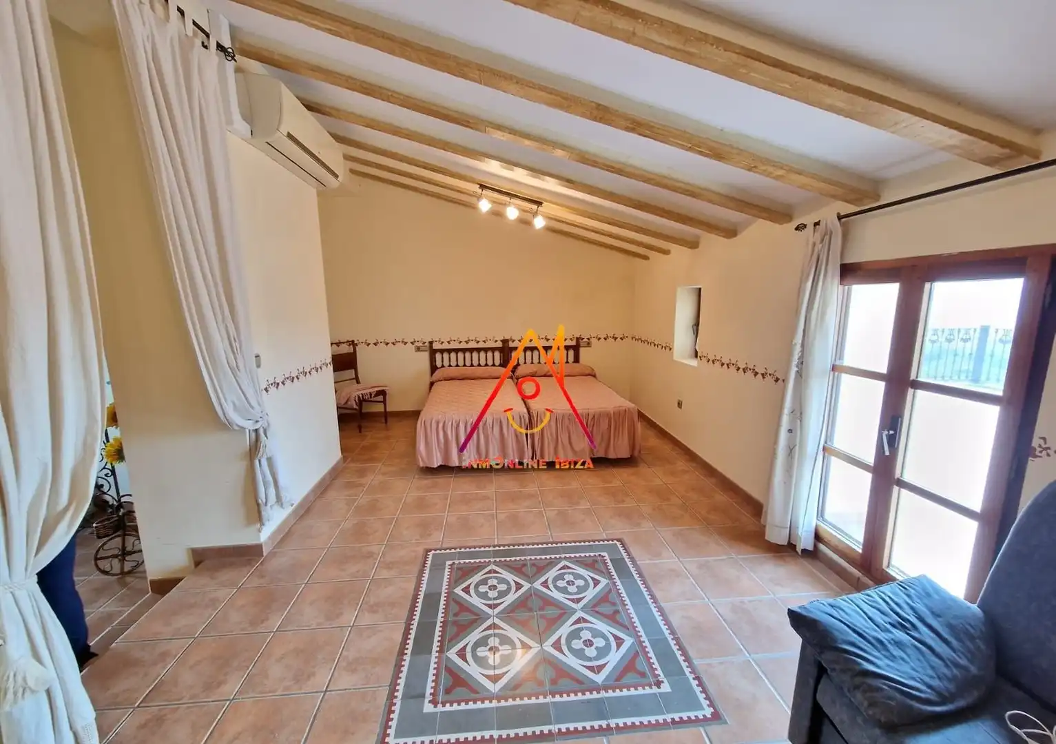 Habitación de Casa o chalet de alquiler en Tàrbena con Jardín privado, Terraza y Amueblado
