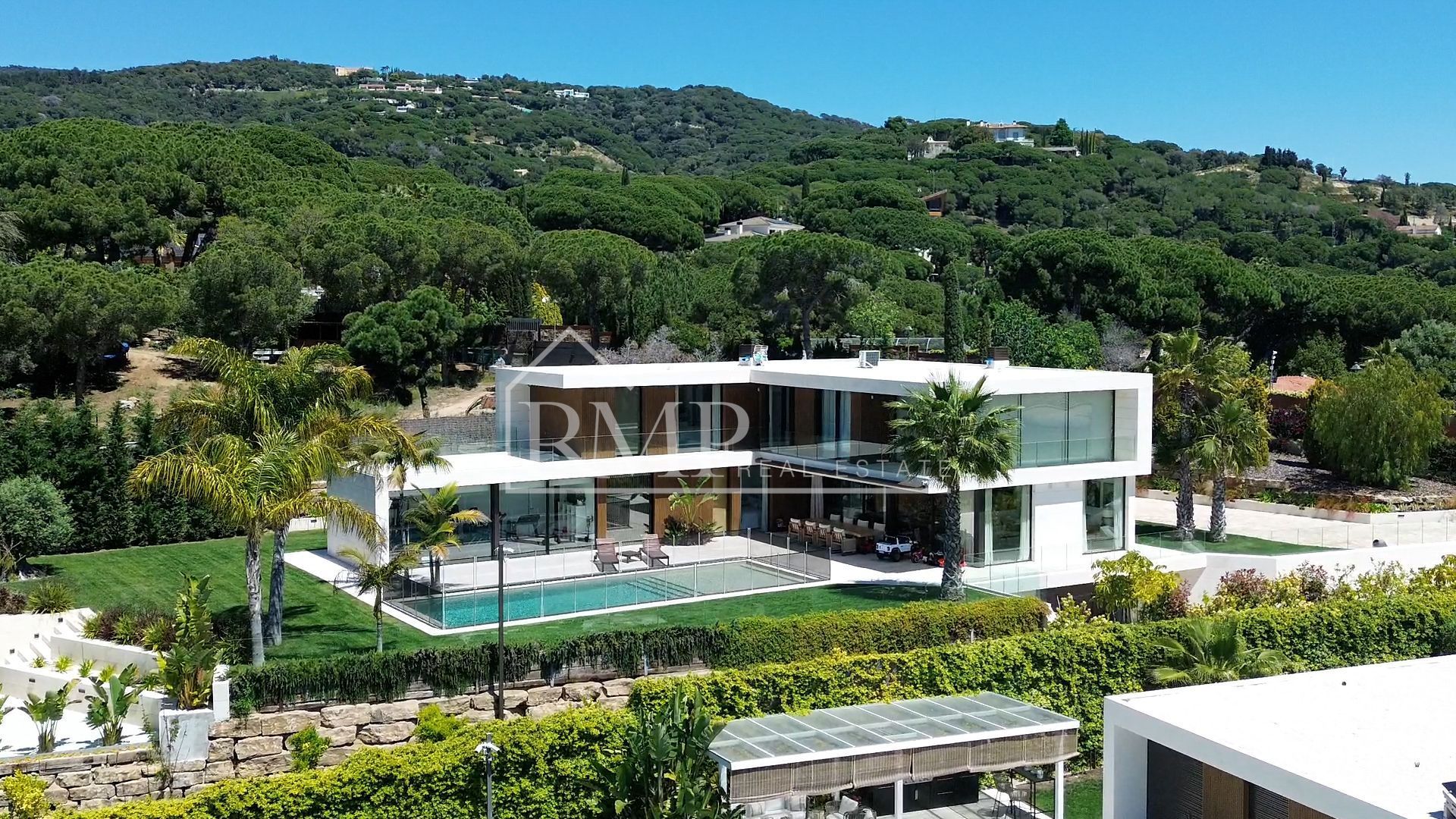 Exterior view of House or chalet for sale in Sant Andreu de Llavaneres  with Air Conditioner, Heating and Private garden
