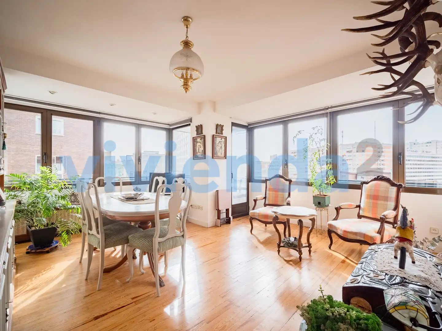 Living room of Flat for sale in Madrid  with Air Conditioner, Heating and Terrace